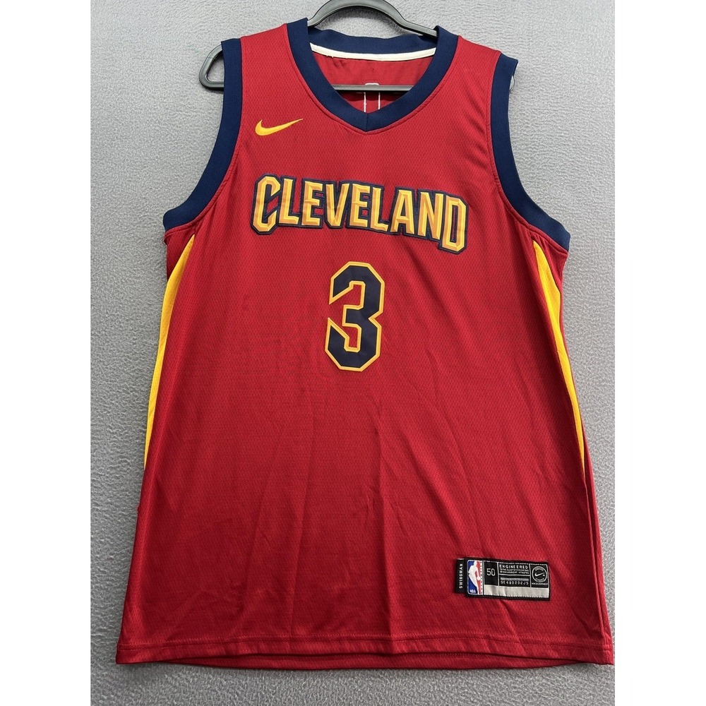 Nike Cleveland Cavaliers Jersey Men's 50 (L/XL) NBA Isaiah Thomas 3 Swingman